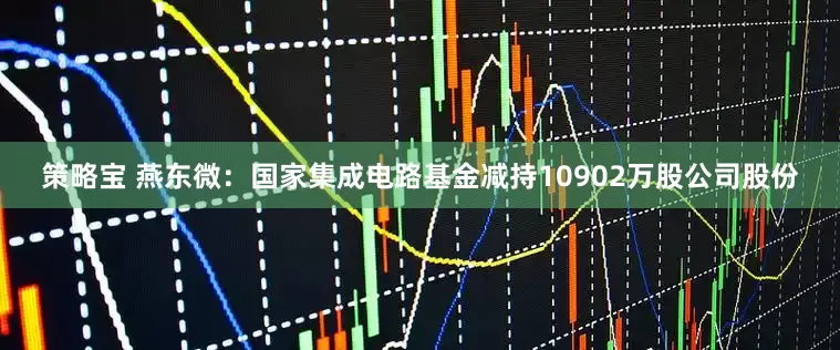 策略宝 燕东微：国家集成电路基金减持10902万股公司股份